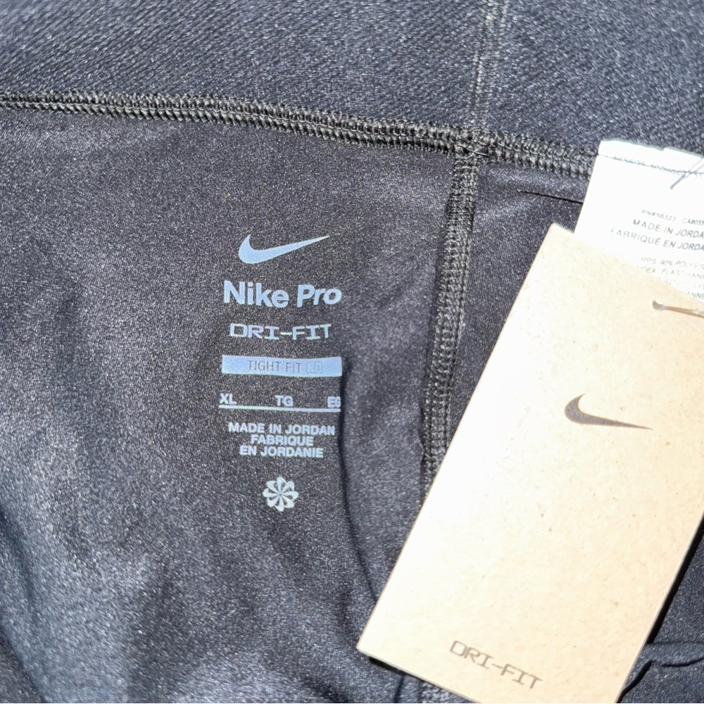 Nike Black Performance Gear Compression Tights Pa… - image 6